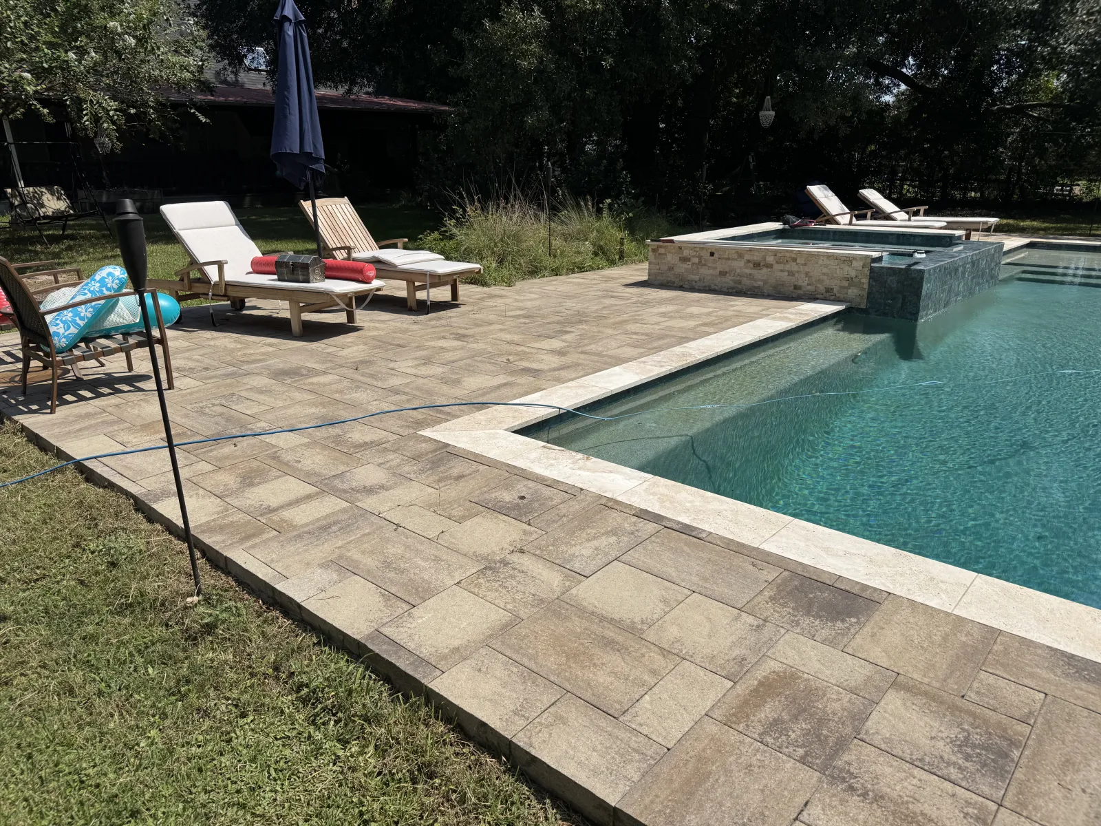 After exterior cleaning